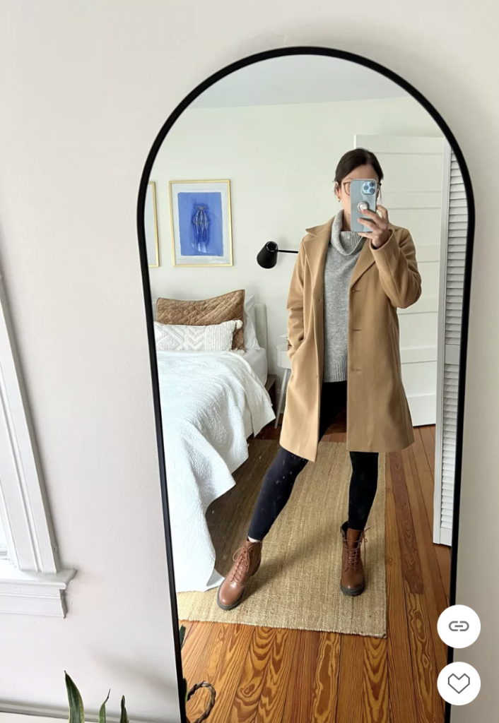 Winter Capsule: Camel Coat, Oversized Sweater, Brown Boots | LTK PenelopeGrace